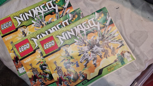 Lego ninjago instructions 9450 - lego,