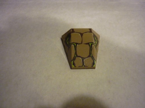 Lego dark tan wedge 4x4 - lego,